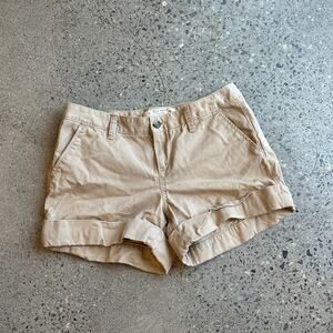 Old Navy Women’s Size 6 Shorts Khaki Low Rise